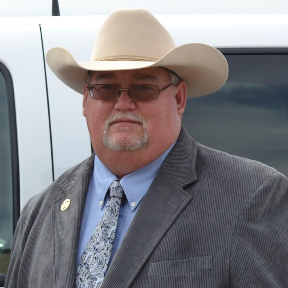 Sheriff Singleton wearing hat