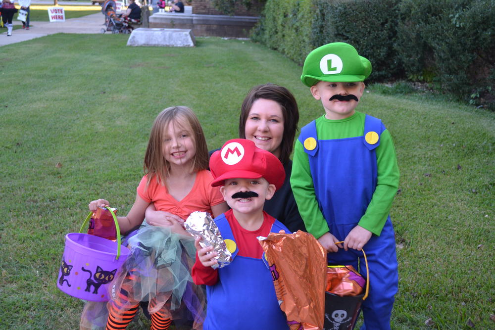 Kids in costume