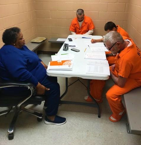 3 inmates in education program